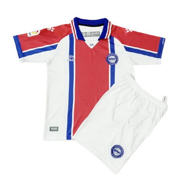 Camiseta Deportivo Alavés Replica Segunda Ropa Niños 2020/21 Rojo